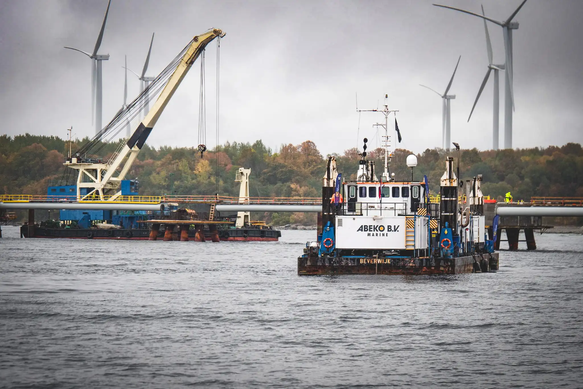 landfall pipeline padinski